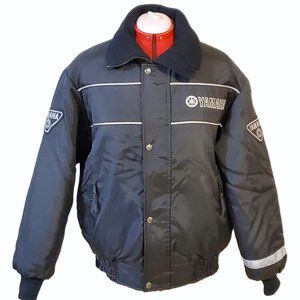 “Yamaha” Black Insulated Snowmobile Jacket – Size S